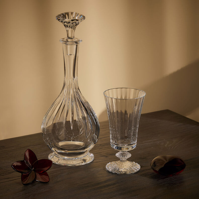 baccarat massena decanter clear