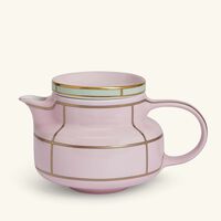 جينوري 1735 إبريق الشاي ديفا باللون الوردي