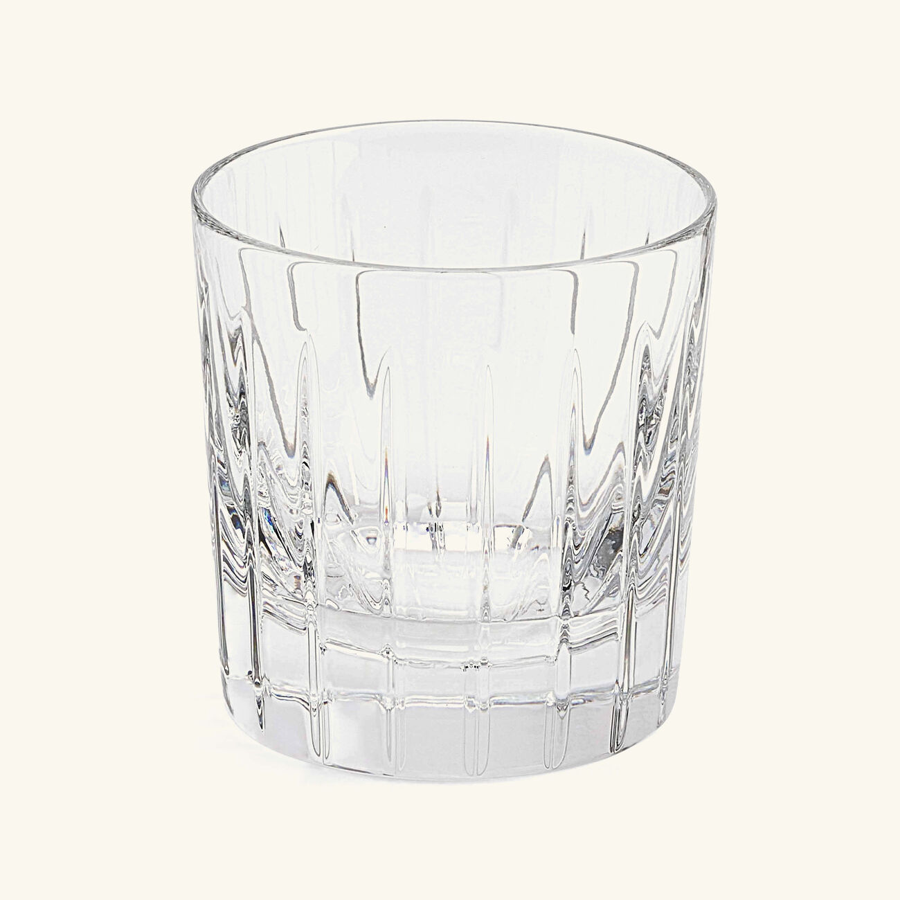 christofle iriana tumbler glass clear set of 2