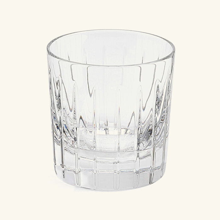 christofle iriana tumbler glass clear set of 2