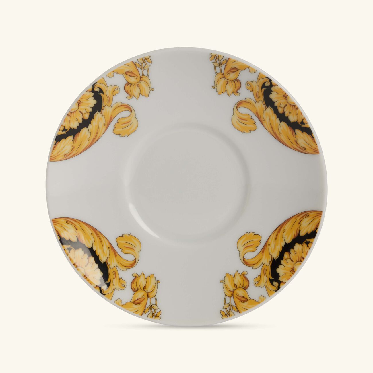versace barocco 92 espresso cup   saucer