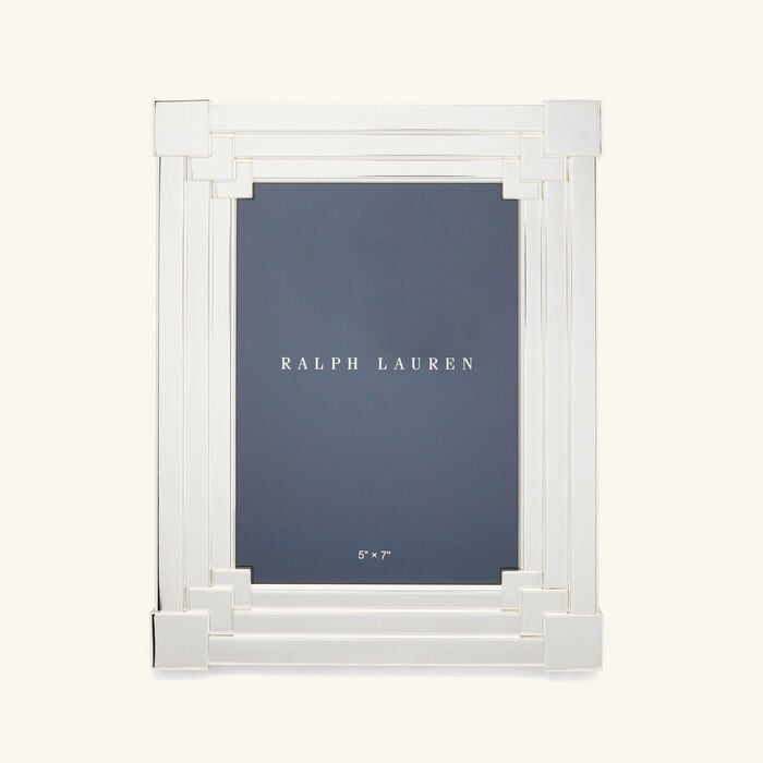 ralph lauren home gammond picture frame silver plated 12x17cm