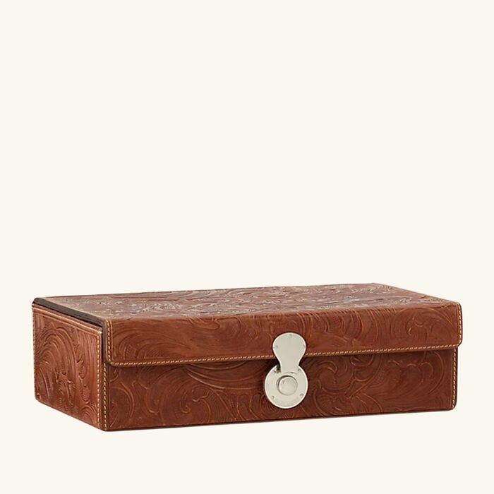 Aidan Decorative Box Brown ralph lauren home aidan decorative box brown