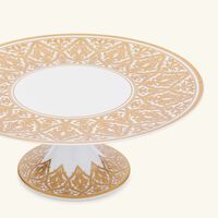 bernardaud venise cake stand gold
