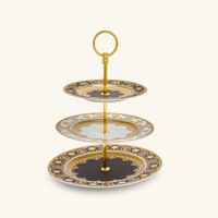 I Love Baroque Etagere Cake Stand 3 Tier Black versace i love baroque etagere cake stand 3 tier black
