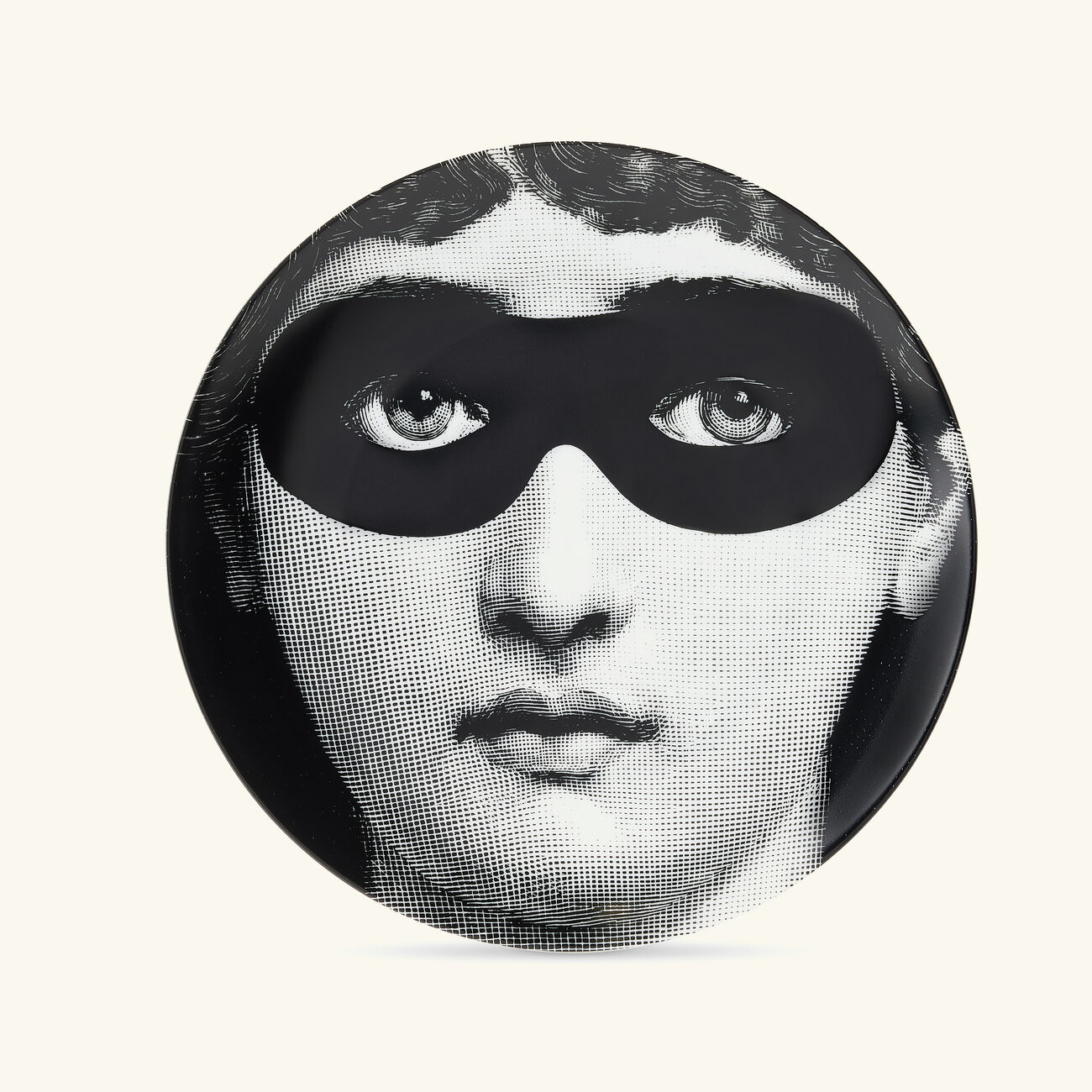 Tema e Variazioni no.22 Wall Plate Black fornasetti tema e variazioni no 22 wall plate black