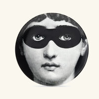 Tema e Variazioni no.22 Wall Plate Black fornasetti tema e variazioni no 22 wall plate black