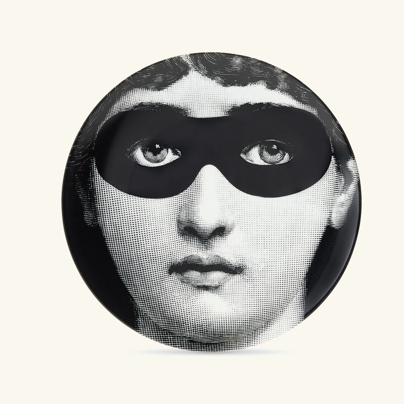 Tema e Variazioni no.22 Wall Plate Black fornasetti tema e variazioni no 22 wall plate black