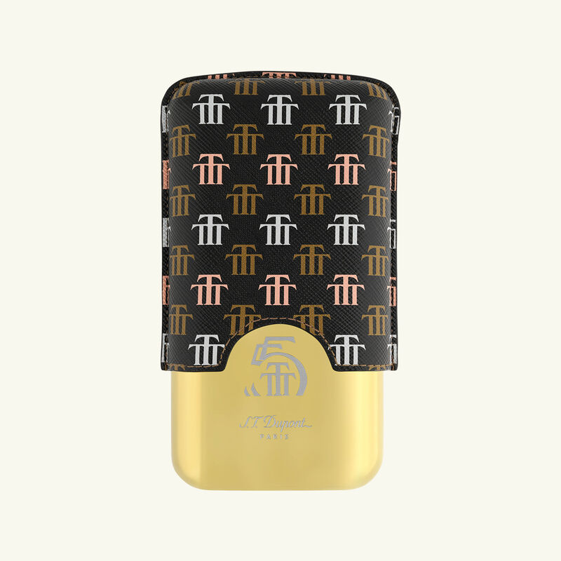 Trindad Cigar Case 3 Gold st dupont trindad cigar case 3 gold