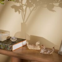 لاليك منحوتة تيانلونج على شكل تنّين صغيرة باللون الذهبي