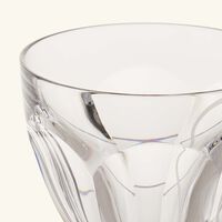 baccarat harcourt 1841 love drinking glass red