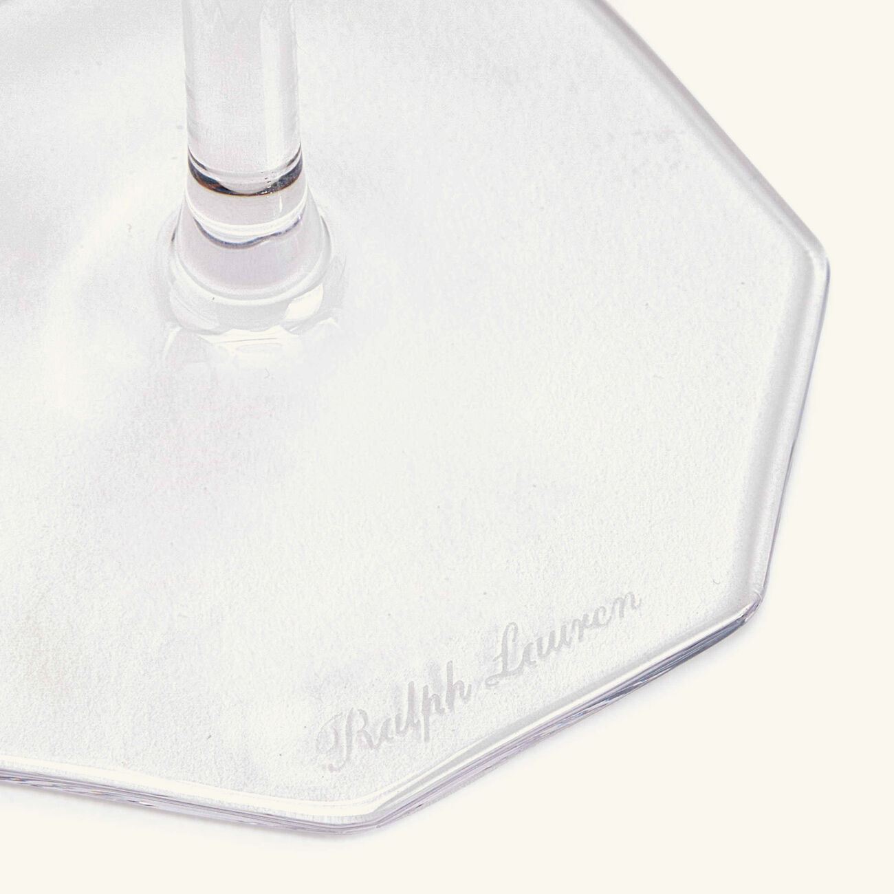 رالف لورين هوم كأس المشروب كورالين باللون الشفاف