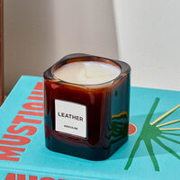 Leather Candle assouline leather candle