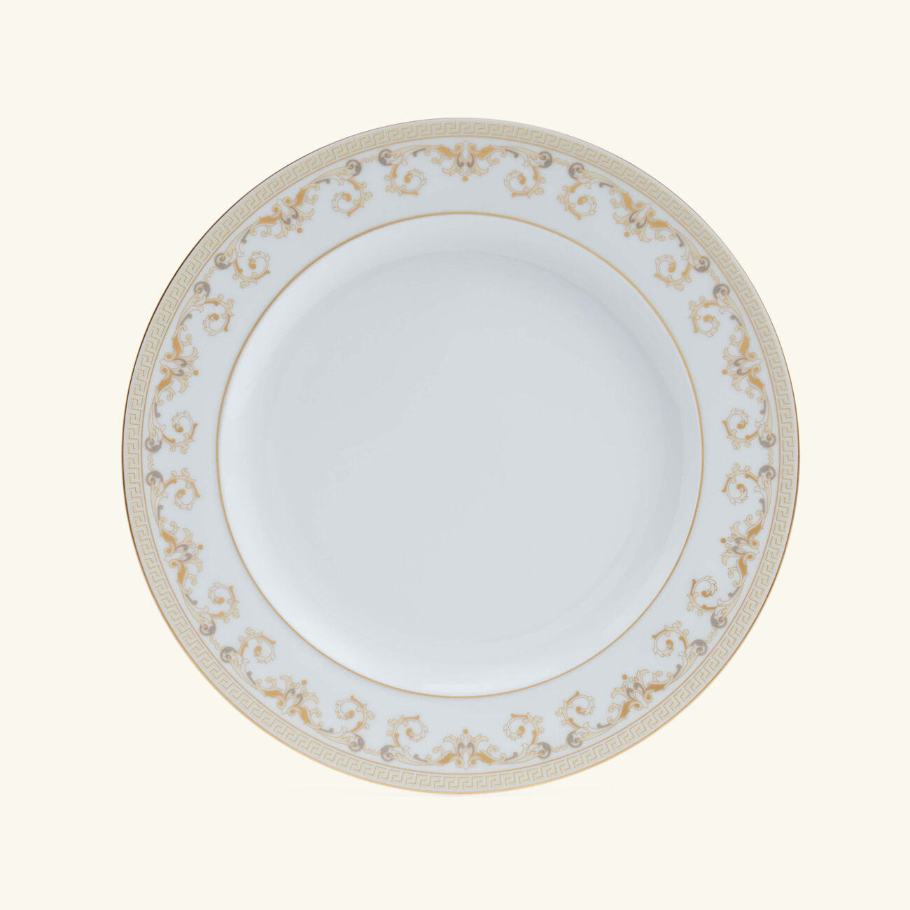 versace medusa gala dinner plate white 27cm