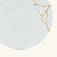 Kintsugi Dinner Plate Round White 27cm bernardaud kintsugi dinner plate round white 27cm