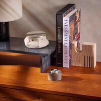 Laurence Bean Bag Ashtray Small White giobagnara laurence bean bag ashtray small white