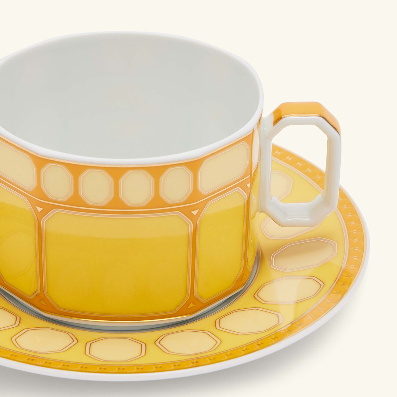 rosenthal signum jonquil tea cup   saucer yellow