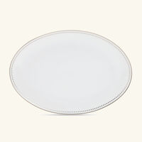 كريستوفل طبق مالميزون إمبيريال بيضاوي الشكل أبيض 38 سم