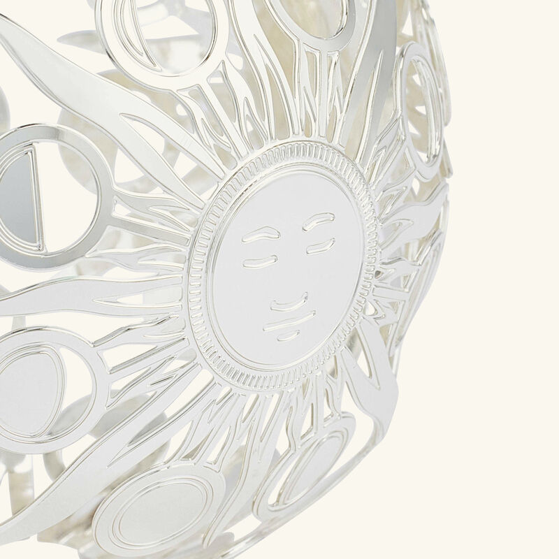 كريستوفل قطعة ديكور للكريسماس ريڤ كوزميك صغيرة باللون الفضي