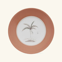 Bamboo Colonies Charger Plate Round Pink 30cm marie daage bamboo colonies charger plate round pink 30cm
