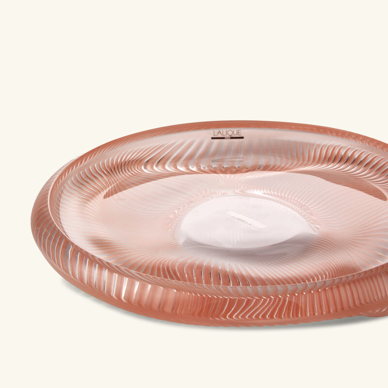lalique alize bowl pink