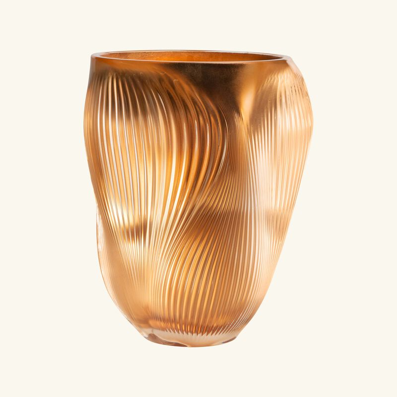 لاليك مزهرية أليز كبيرة ذهبية