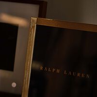ralph lauren home luke picture frame gold 24x29cm