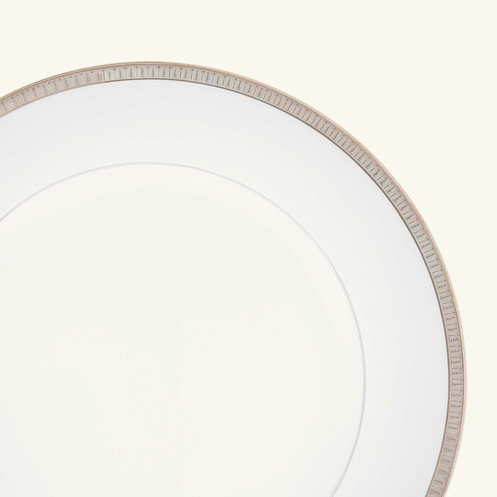 christofle malmaison dinner plate round silver 26cm