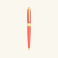 st dupont line d eternity ballpoint pen red