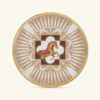 haviland cavalier royal underplate round gold 32cm