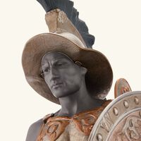 Gladiator Sculpture Extra Large Black lladro gladiator sculpture extra large black