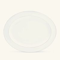 christofle albi serving platter oval silver 38cm