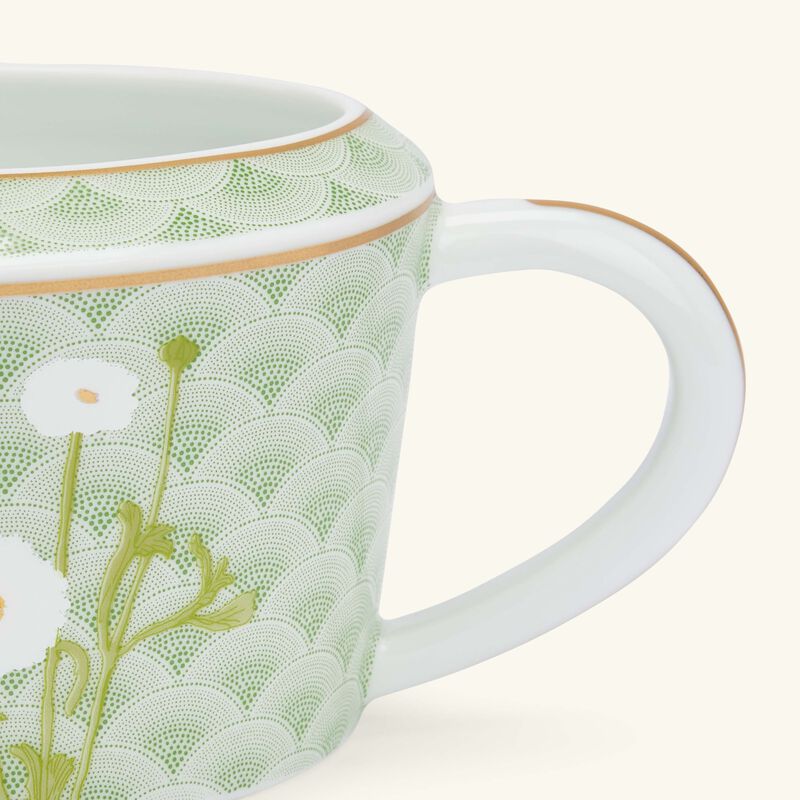 bernardaud praiana gravy boat green