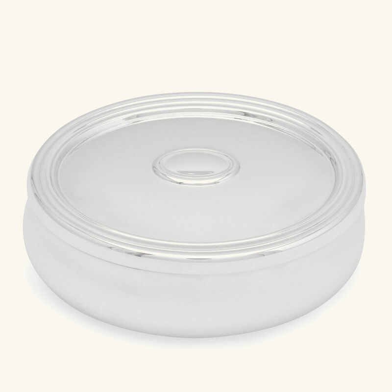 كريستوفل وعاء سكاكر ميداليون باللون الفضي