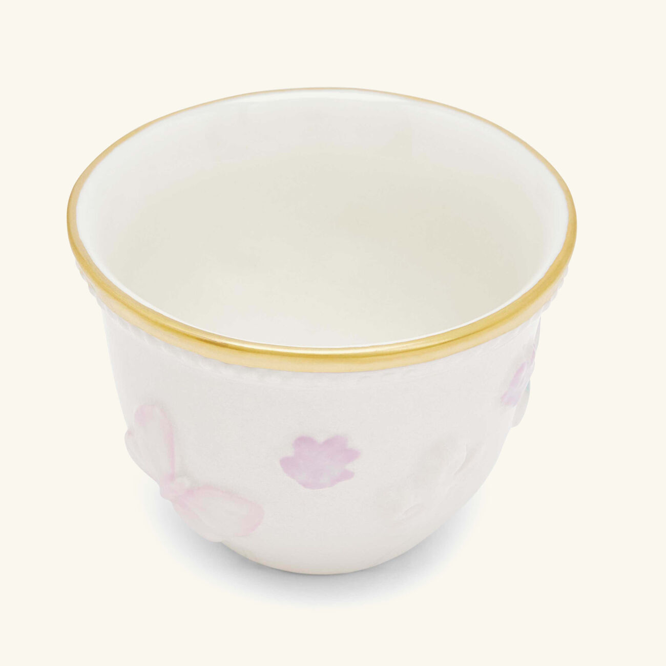 Butterfly Arabic Coffee Cup Pink villari butterfly arabic coffee cup pink