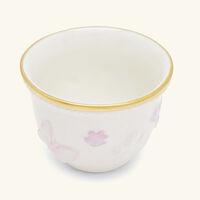 Butterfly Arabic Coffee Cup Pink villari butterfly arabic coffee cup pink