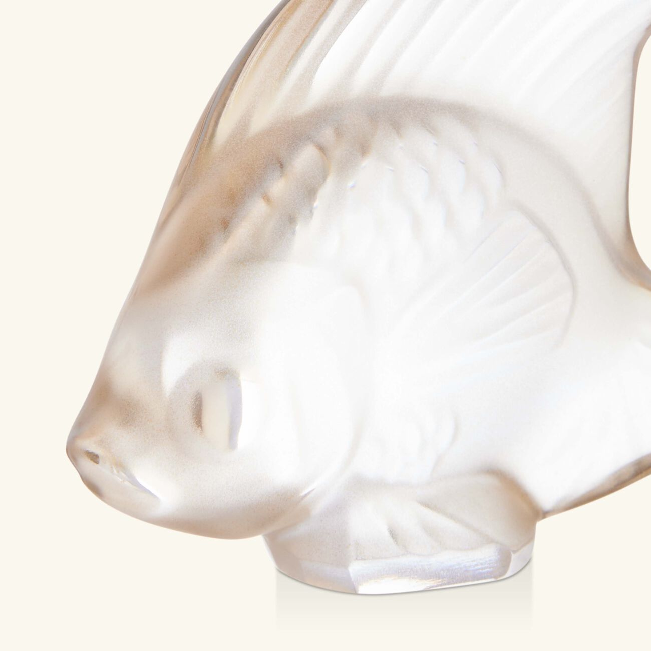 Fish Figurine Mini Gold lalique fish figurine mini gold