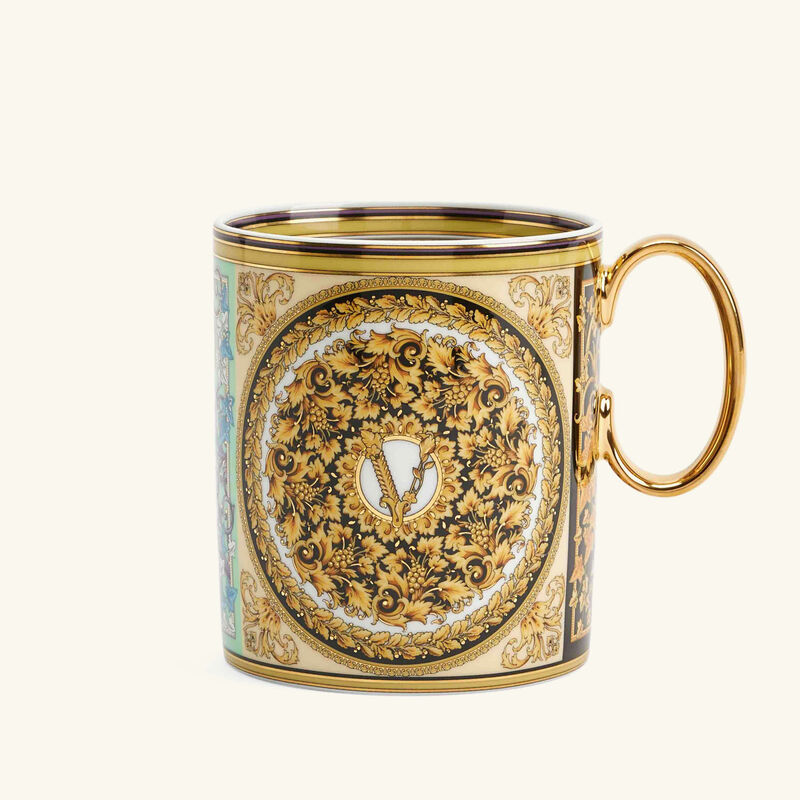 versace barocco mosaic mug pattern