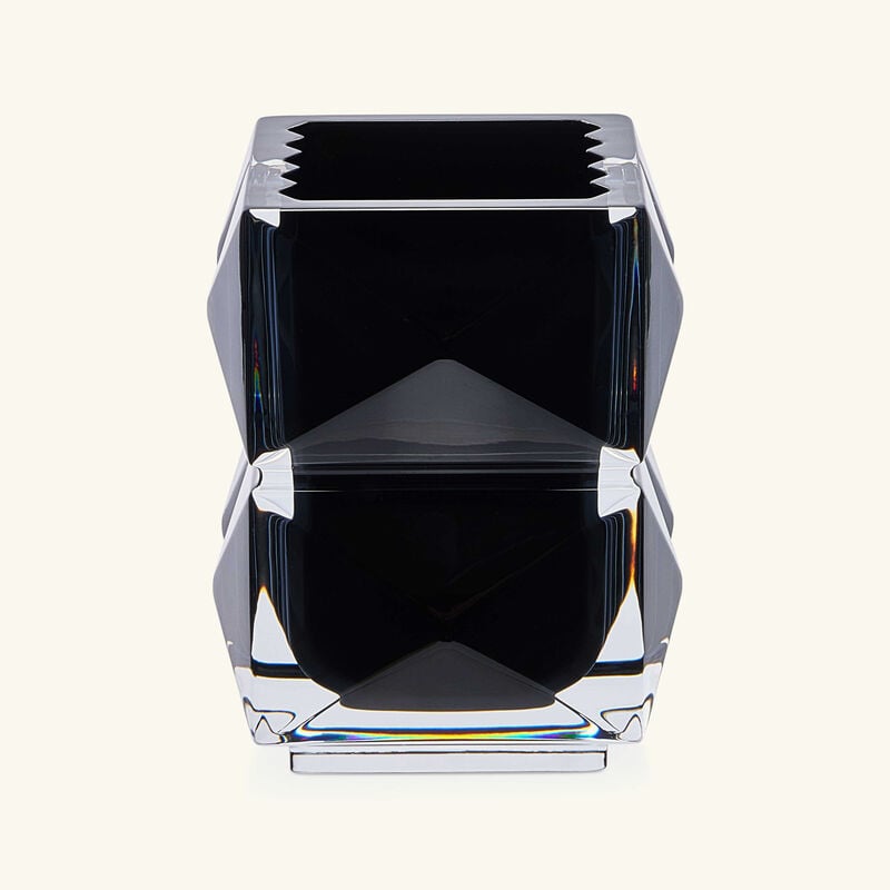 baccarat louxor pencil holder black