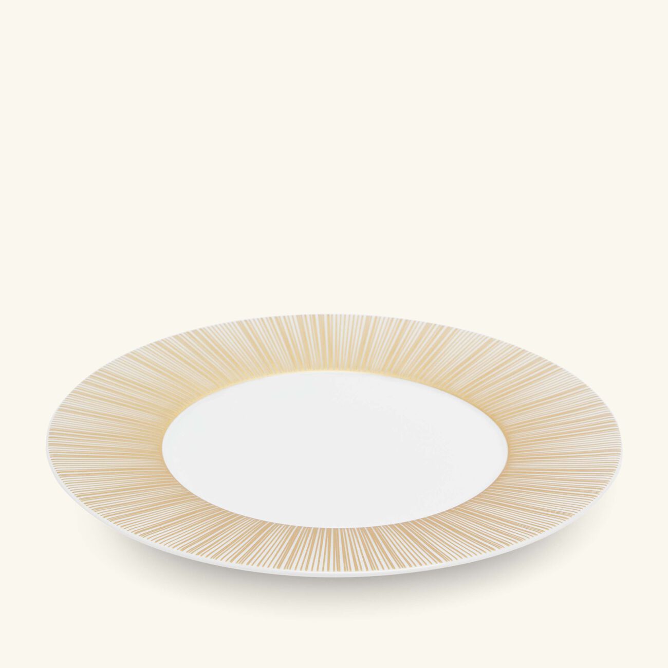Sol Salad Plate Round Gold 21cm bernardaud sol salad plate round gold 21cm