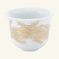 silsal tamrah by razan alazzouni tara arabic coffee cup gold set of 2