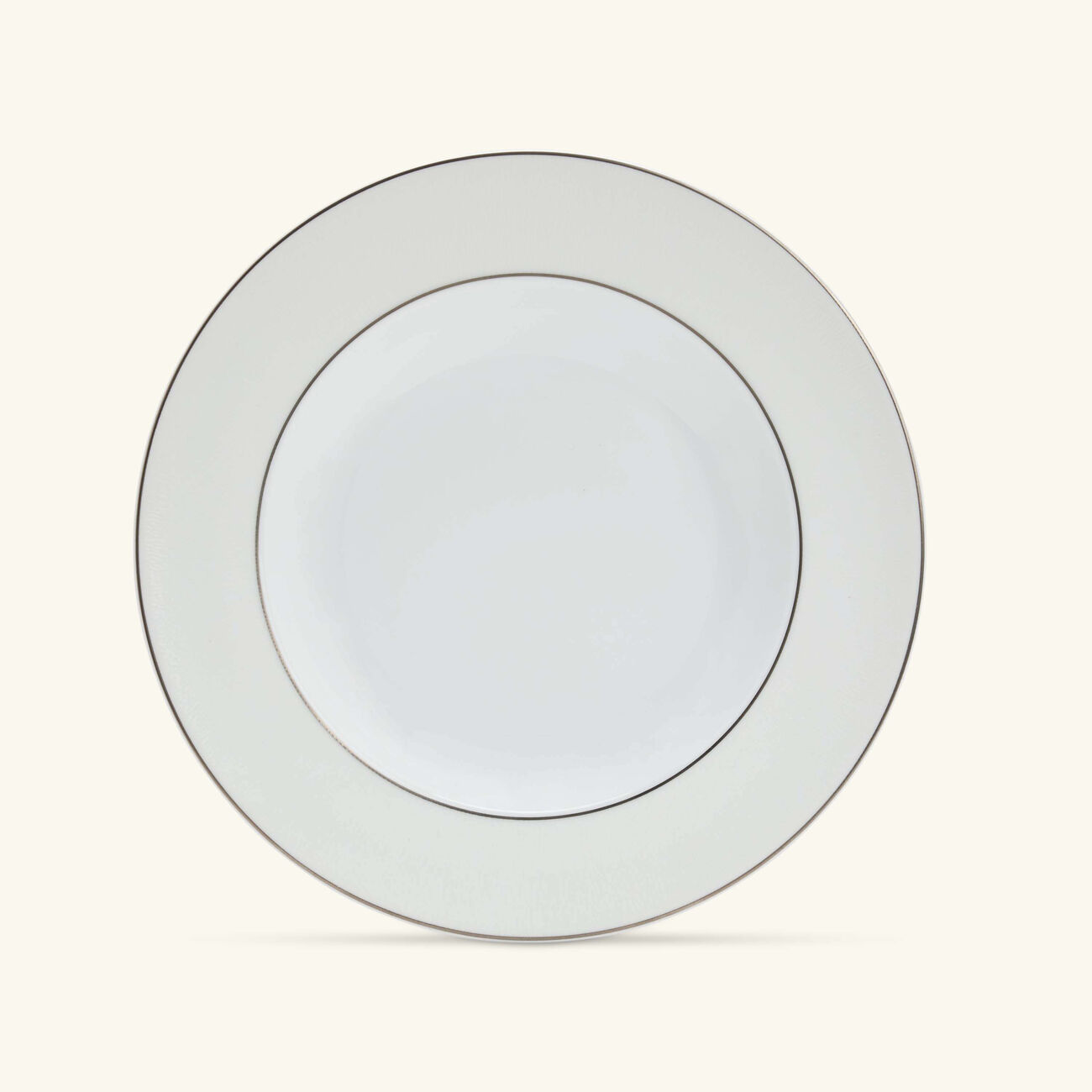 Dune Soup Plate Round White 19cm bernardaud dune soup plate round white 19cm