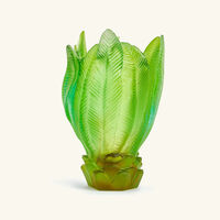 دوم مزهرية بالم بيتش صغيرة خضراء