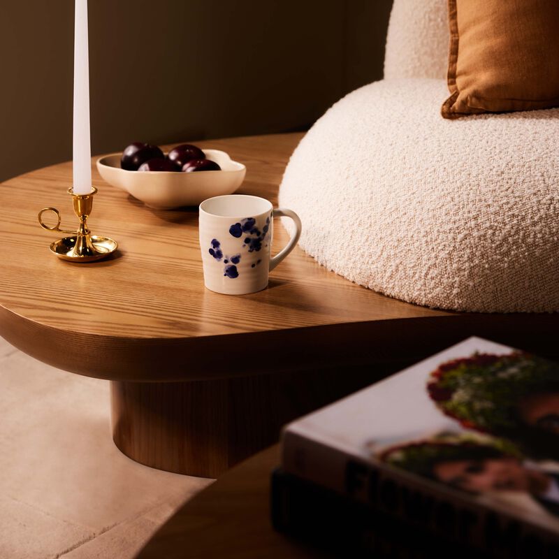 Ondee Mug Blue bernardaud ondee mug blue