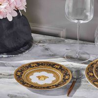 I Love Baroque Nero Bread & Butter Plate Round Black 27cm versace i love baroque nero bread butter plate round black 27cm