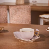 Butterfly Tea Cup & Saucer Pastel Pink villari butterfly tea cup saucer pastel pink