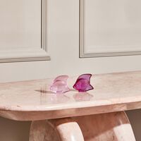 Fish Figurine Mini Fuchsia lalique fish figurine mini fuchsia
