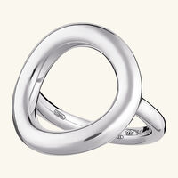 idole de christofle bridge ring sterling silver size 51