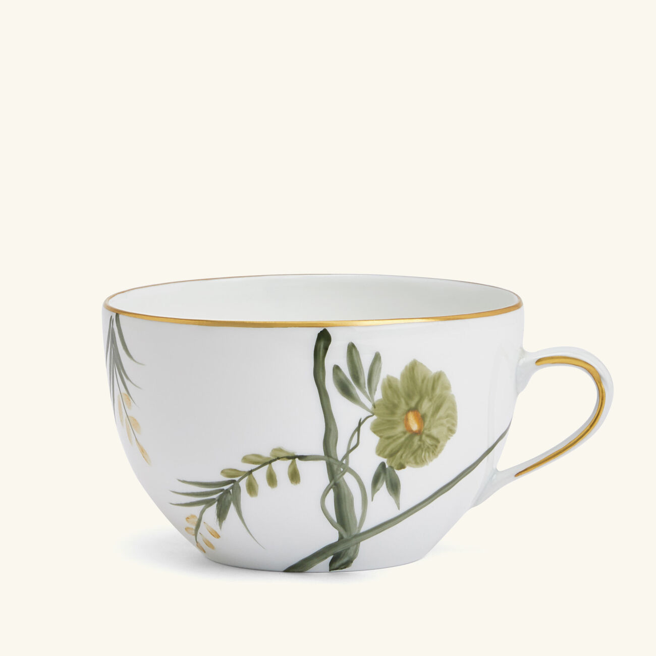 marie daage bouquet de vie cup   saucer green