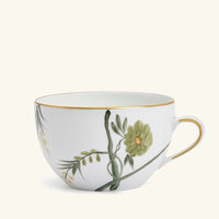 marie daage bouquet de vie cup   saucer green